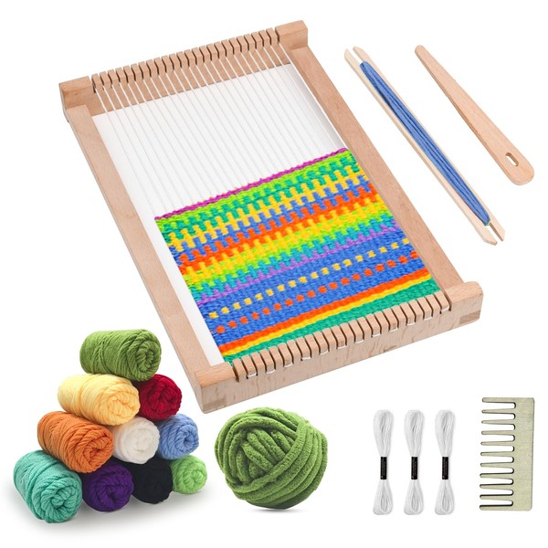 LYKTRIX Children's Loom (28 x 28 Weaving Frame Children)
