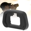 Camera Eyecup ABS Rubber Light Blocking Anti Scratch Camera Viewfinder