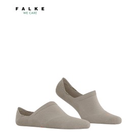 FALKE Unisex Cool Kick Invisible U In Soft Breathable Quick Drying No-Show Plain 1 Pair Liner Socks, Beige Towel 4775, 8-9