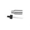 50ml Aluminum Empty Dropper Bottle Travel Empty Bottle 3ea