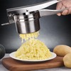 Potato Ricer, Sopito 15oz Stainless Steel Potato Masher with 2