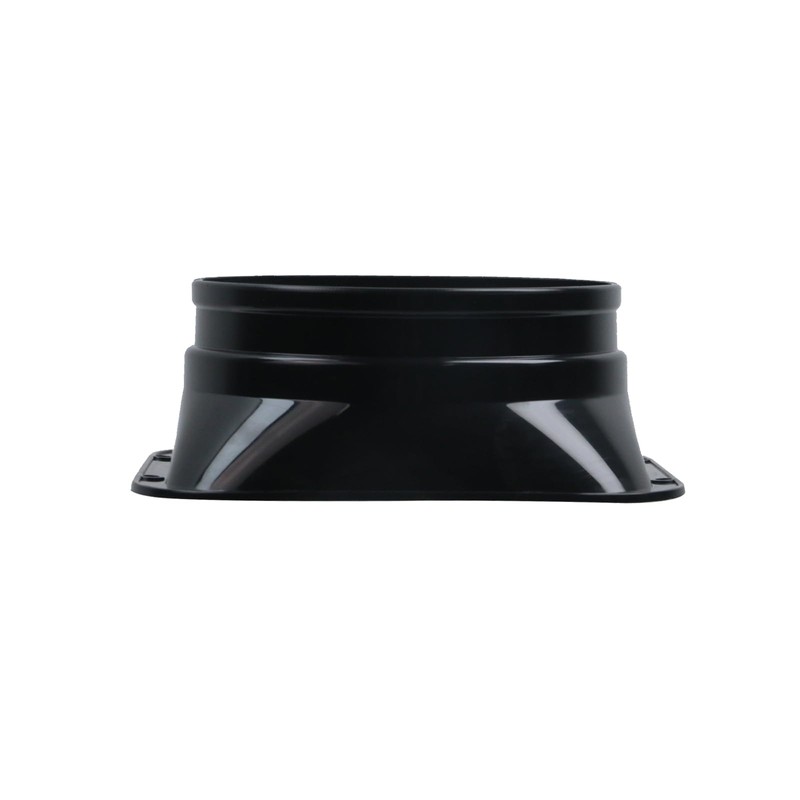 Geesatis 6 inch Duct Connector Flange,Metal Straight Pipe Flange Square
