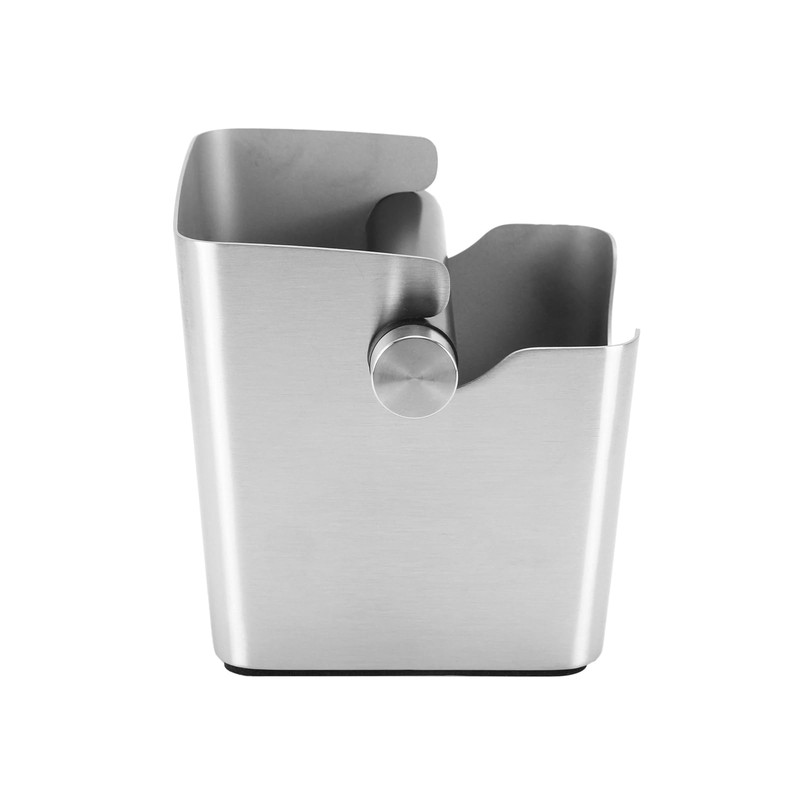 DIBTSA Knock Box Espresso, Stainless Steel Knock Box for Coffee