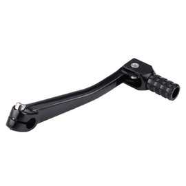 Ymiko Folding Gear Lever, Motorcycle Aluminium Alloy CNC Dirt Bike ATV Gear Lever for 4 Stroke 50cc 90cc 110cc 125cc Dirt Bike Pit Bike Motorcycle (Black)