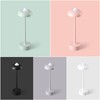 DAWALIGHT White Battery Operated Table Lamp, Cordless Rechargeable LED Desk