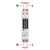 Energy Meter Din Rail 1P Single Phase Counter Household Appliances