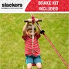 slackers 70 ft Hawk Series Zipline - Kids Zip line