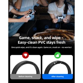 Superer 1-Pack 5 FT USB-C Charging Cable Fit for Sony PS5 DualSense Controller, Xbox Series X/S, Switch – Extra Long, Fast Charging Type-C Cord for Gaming, Braided Durable Wire