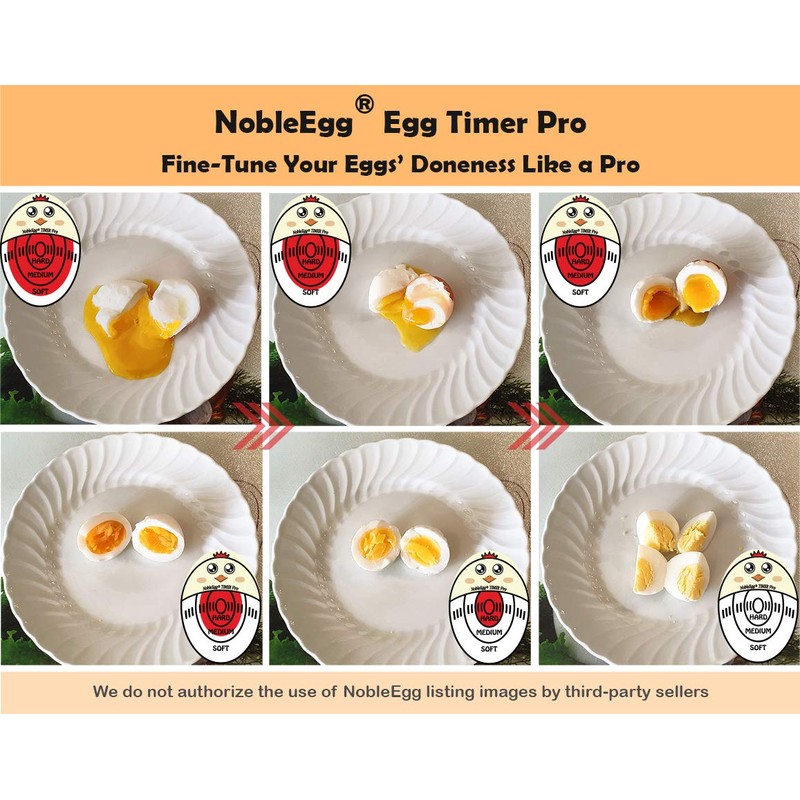 NobleEgg Egg Timer Pro | Soft Hard Boiled Egg Timer