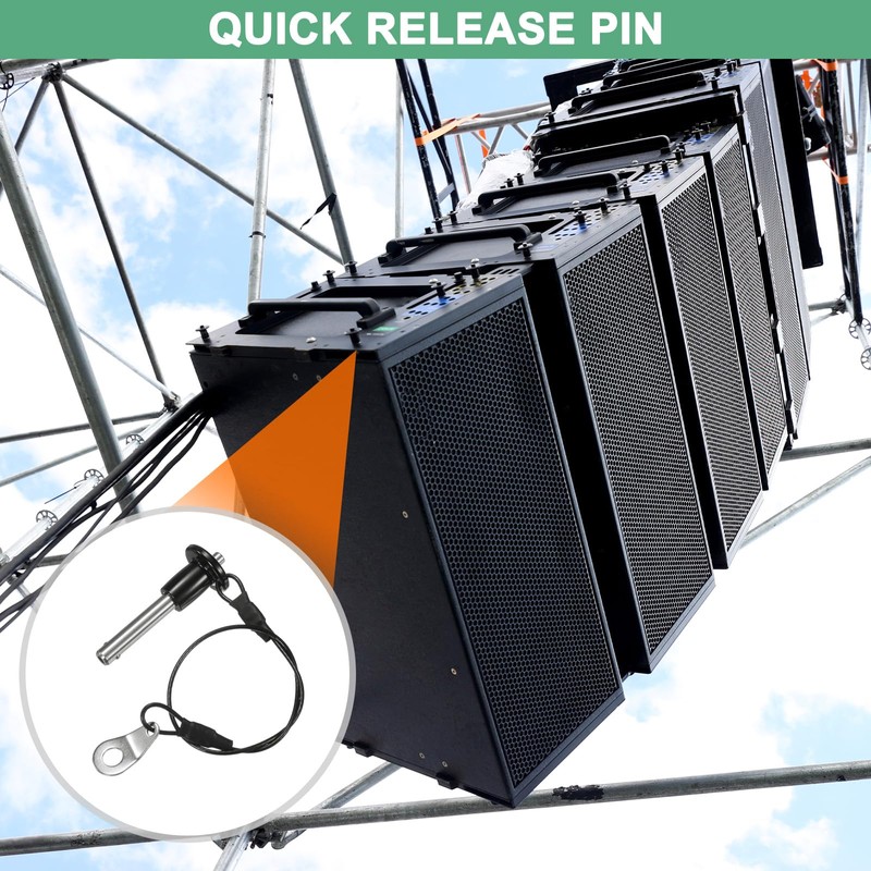 M METERXITY 2Pcs Ball Locking Pins 6mm Dia 25mm Usage