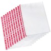 Q-Connect Punched Pocket A4 Deluxe Side-Opening Orange Peel Strip (Pack