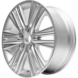 Factory Wheel Replacement New 17x7" 17 Inch Silver Aluminum Alloy Wheel Rim for 2013 2014 2015 Lexus ES350 | ALY74276U20N | Direct Fit - OE Stock Specs