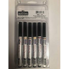 Brush Tip Graining Marker 6 Pack Assortment #3