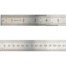 Advent 24"/600mm Precision Class II Steel Rule - ASR600