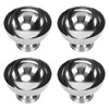 4Pcs Stainless Steel Dessert Bowl Multi Functional Drop Resistant Rustproof