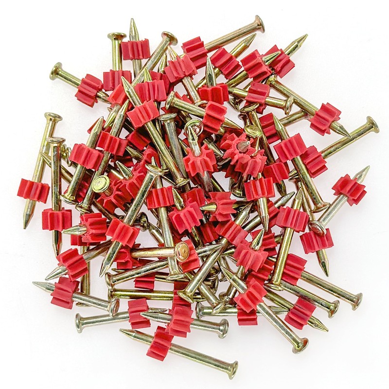 140 PCS Concrete Masonry Steel Nails for Brick Wall