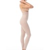 FarmaCell 133 Massaging Leggings High Waist Anti Cellulite, beige