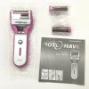 Emjoi Lady ROTOSHAVE Classic Battery Operated Shaver Razor with 3