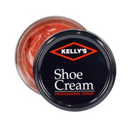Kelly's Brick Shoe Polish 1.5 oz - Professional Leather Shoe Cream