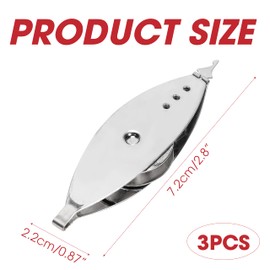 3Pcs Silver Metal Tatting Shuttle Kit for Beginners with Bobbin Supplies, Premium Iron Needle Shuttles for Household Knitting, Sewing Accessories, and Vintage Lace Making Craft Projects