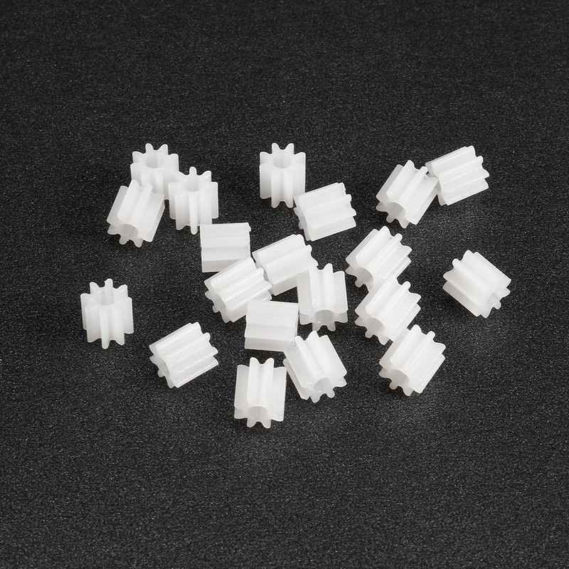 uxcell 20pcs Plastic Gears 8 Teeth Model 082A Reduction Gear