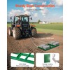 VEVOR Drag Harrow, 4 ft Heavy Duty Tow Behind Drag