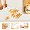 MXTIMWAN Egg Drawer Organiser, Stackable Egg Storage Boxes, Egg Box