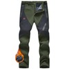 JHMORP Men's Winter Hiking Snow Ski Pants Waterproof Softshell Fleece
