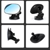 360° Adjustable Baby Car Mirror,HD Suction-Cup Style Car Seat Mirror