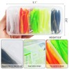 FREE FISHER 40 Pcs Soft Fishing Lures Swimbaits Paddle Tail