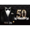 Leyiyi 9x6ft Photography Backdrop for Man 50th Happy Birthday Necktie