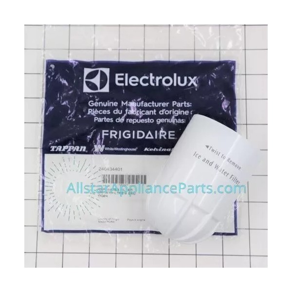Frigidaire Refrigerator Water Filter Cup (No Filter) 240434401