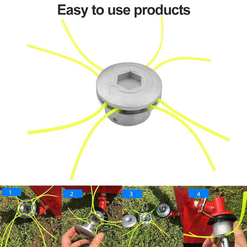 Aluminium Alloy Grass Trimmer Head, Universal Grass Trimmer Head, Trimmer