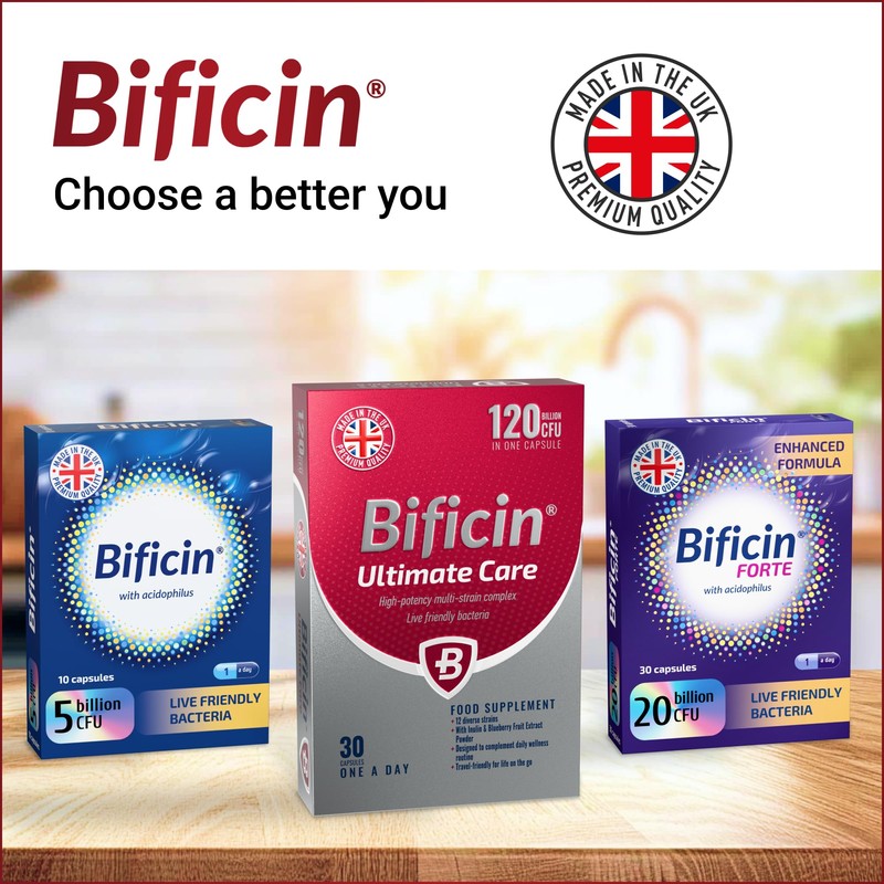 Bificin Ultimate Care – High Potency Probiotics and Prebiotics Complex