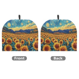 Yorfeemge Tea Cozy Insulated Tea Cozy for Teapot Large Tea Kettle Dust Cover for Kitchen Table Decorative Tea Cozies Sunflower Oil Painting