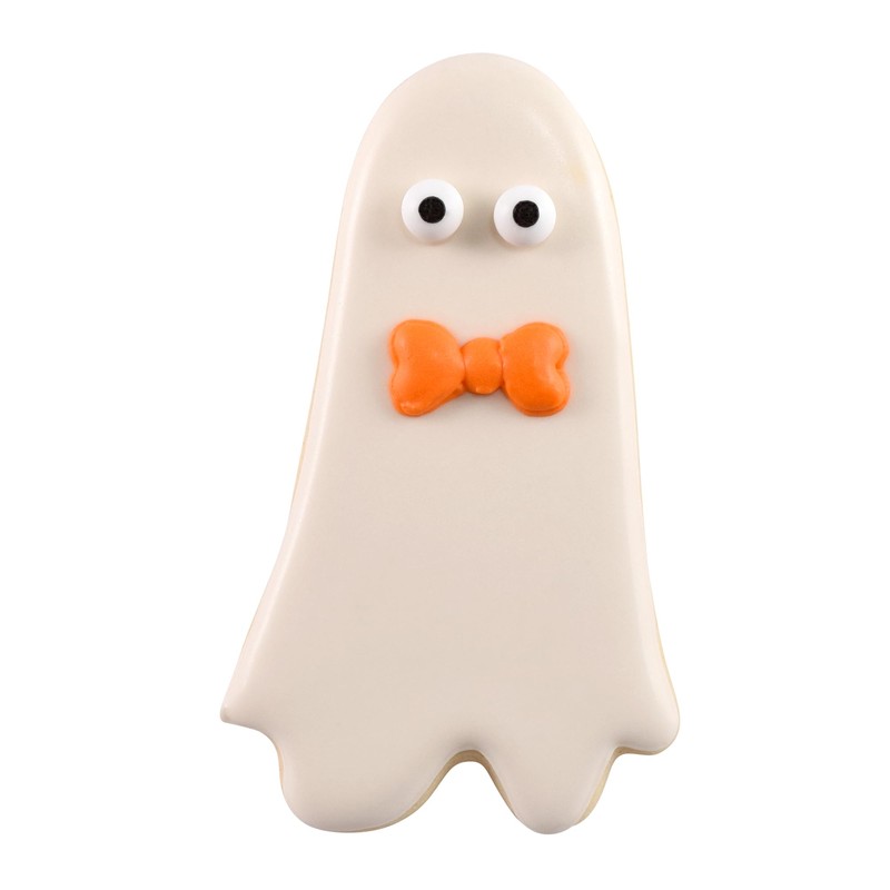 R & M International 8025 Ghost Shaped Tinplated Steel Cookie