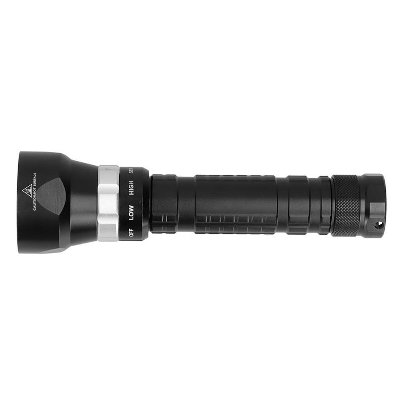 D40 Aviation Magnesium Aluminum Alloy Diving Waterproof Portable LED Flashlight