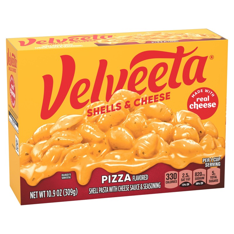 Velveeta Shells & Cheese - Pizza Flavor (10.9 oz Box)