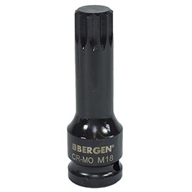 M18 x 78mm 1/2" Drive Extra Long Impact Spline Socket for VAG Bergen