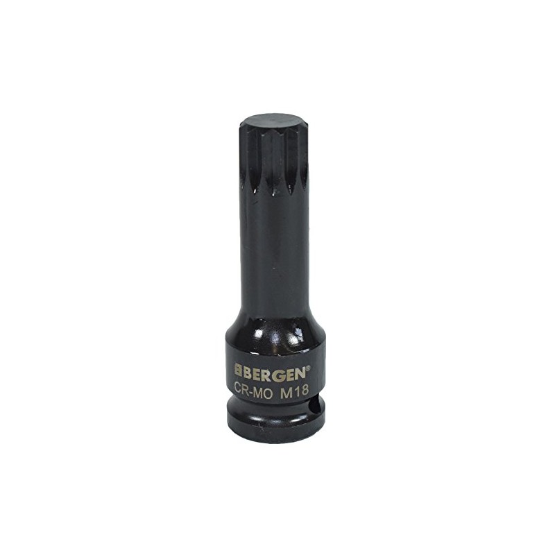 M18 x 78mm 1/2" Drive Extra Long Impact Spline Socket