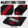 Cintas Rodilleras Gorilla Pump, Rojo, 180 cm