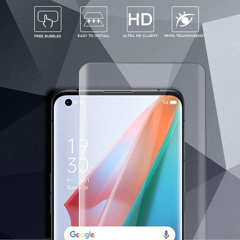 NEWZEROL Pack of 3 Screen Protectors Compatible with OPPO Find