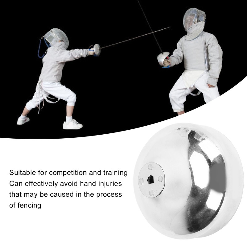 Epee Hand Guard Fencing Aluminum Alloy Foil Epee Sword Guard