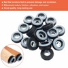 Waziaqoc 40 Pack 3/4 Inch Screw on Chair Gliders, Heavy