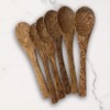 VIE Gourmet Coconut Wood Spoon, Set of 6, 15cm
