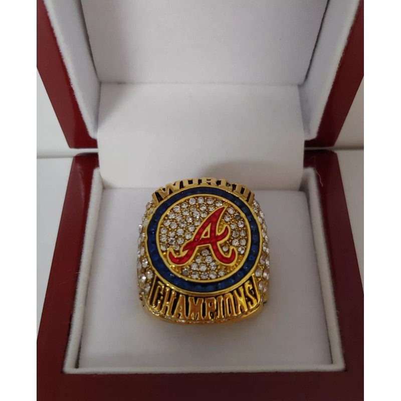 Freddie Freeman - 2021 Atlanta Braves World Series Ring With