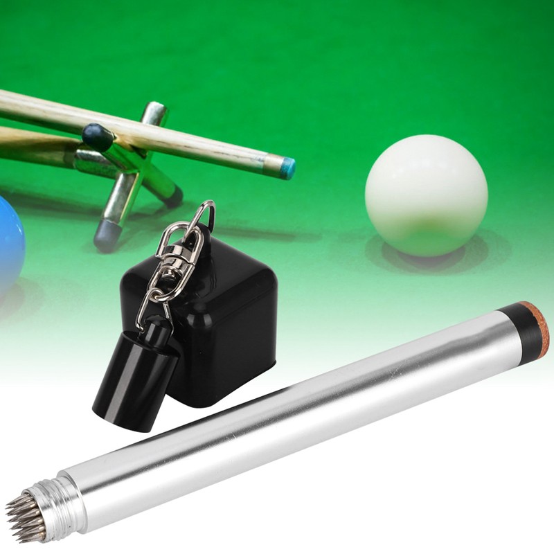 1 pcs Small Portable Chalk Billiard Cue Tip Pricker Pool
