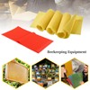 AUNMAS 2Pcs Beeswax Sheet, Beeswax Bee Honey Sheets for Honeycomb,
