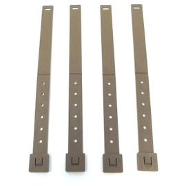 Tactical Tailor Malice Clips (4 to a Pack) (Coyote, Long (5 Inches Folded))