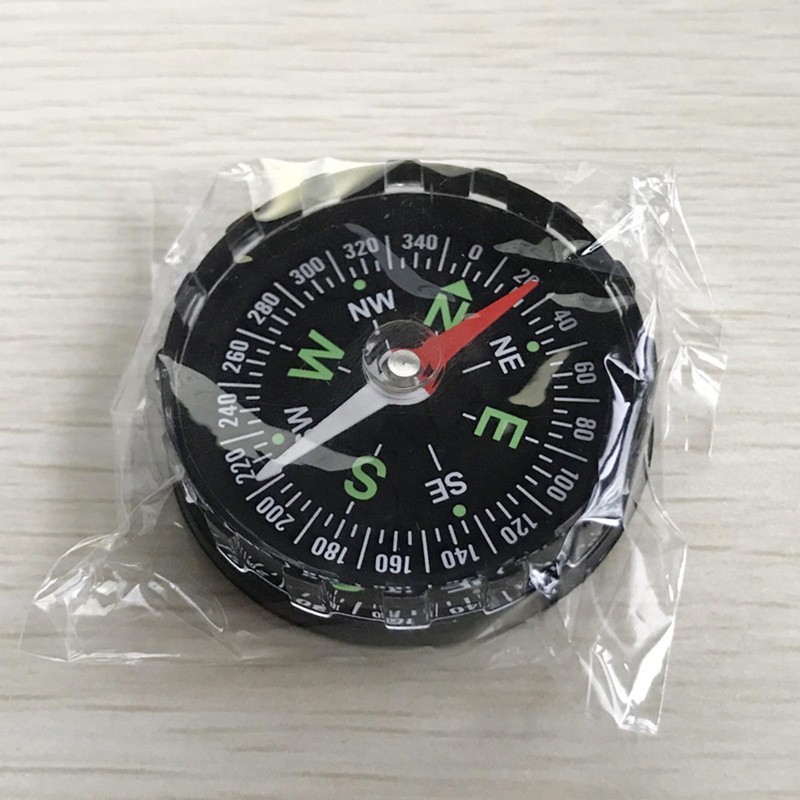 ZHIZHOUNEY Waterproof Clear Cover Mini Sighting Compass Navigation Compass -